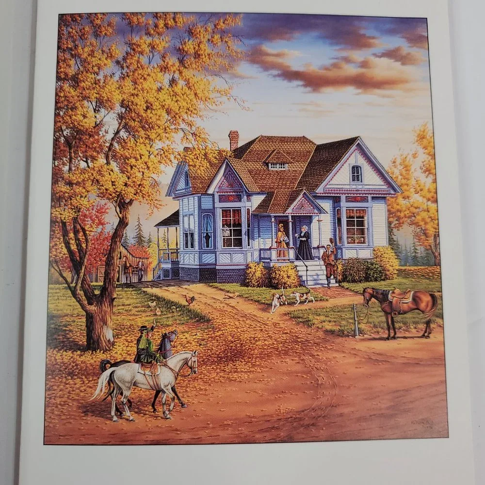 Historic 1880's Ashland,‎ OR Paintings BLANK Notecards & Envelopes 18 Pk. 5x7